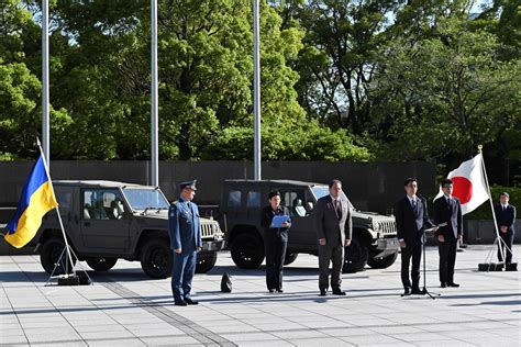 Japan to provide 100 military vehicles to Ukraine